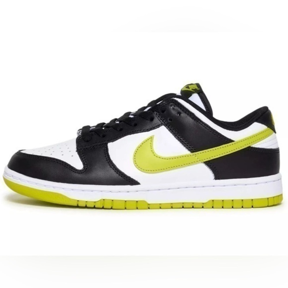 New Dv0833 100 Nike Dunk Low Black Bright Cactus Size 11.5 - Picture 1 of 8